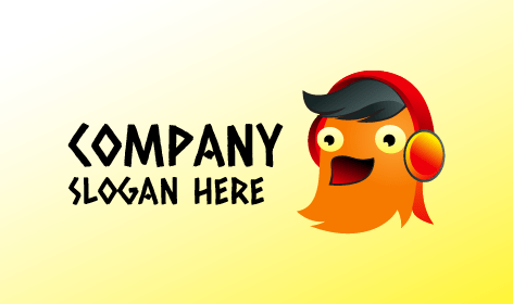 Logotipo De Dibujos Animados Blando Y Genial