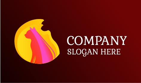 Logotipo De Mascota De Gato Genial