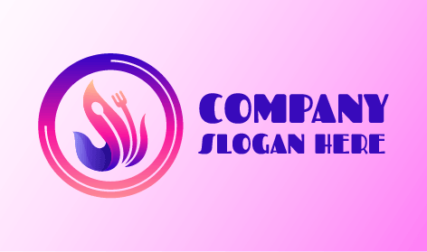 Ozelleştirilebilir Mutfak Catering Logosu