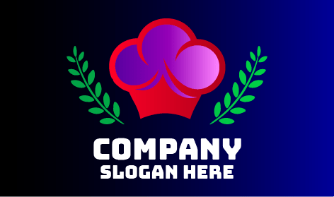 Logotipo Decorativo De Catering Vines