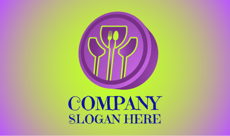 Logo Katering Sendok Garpu Gourmet