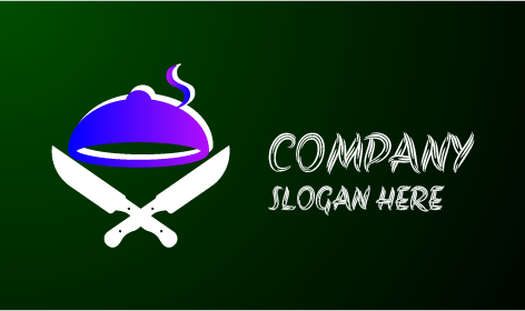 Logo De Restauration Cloche Dégradé