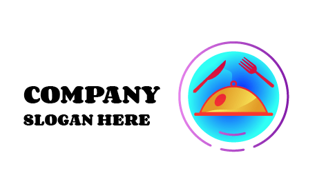 Hovering Crockery Catering Logo