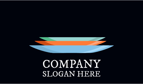 Logo De Restauration Sparkling Serving Plates