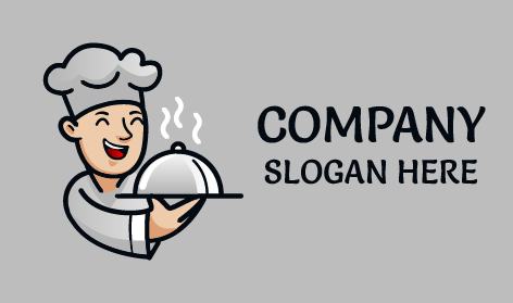 Logo Du Chef Jovial Compétent