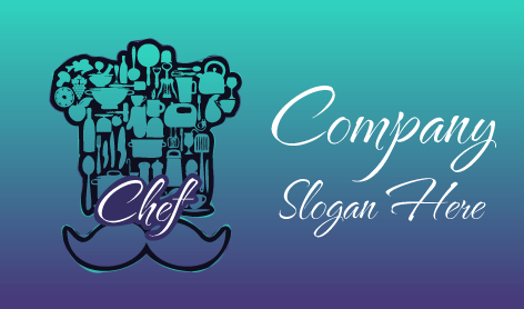 Logo Du Chef Pour Les Essentiels De La Cuisine