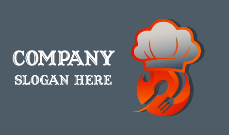 Logo Toque De Chef Grise