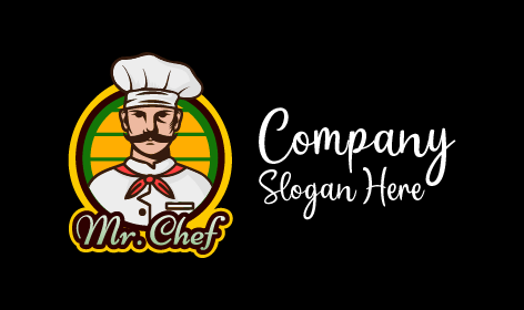 Logo De Monsieur Chef Moustache