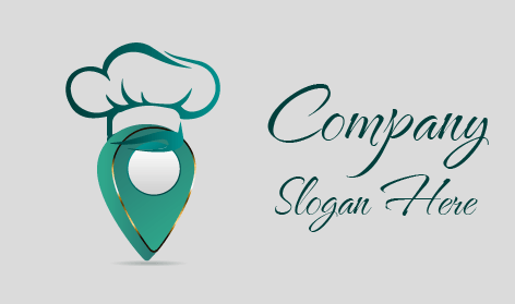 Panneau De Navigation Logo Du Chef