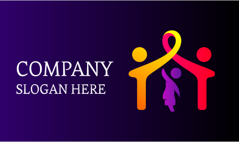 Logo De Garde D'enfants À Domicile Attachant