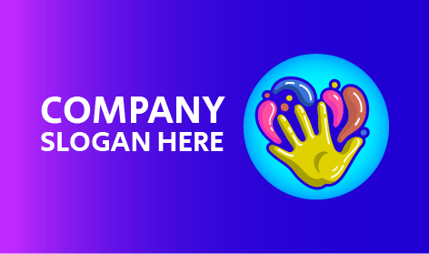 Logo De La Garderie Yellow Hand