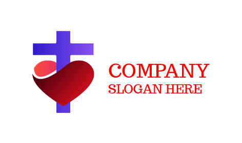 Kalp Delici Haç Kilise Logosu