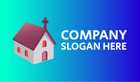 Purple Church Temple Logo