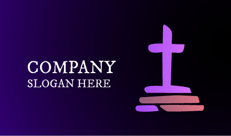 Mor Haç İşaretli Kilise Logosu
