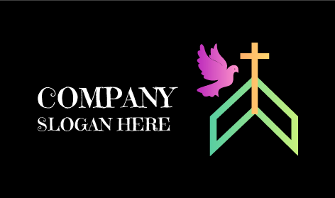 Mor Güvercin Kilise Logosu