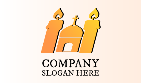 Parlak Kilise Binası Logosu