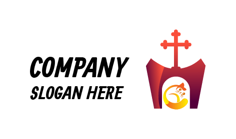 Uyuyan Kedi Kilise Logosu