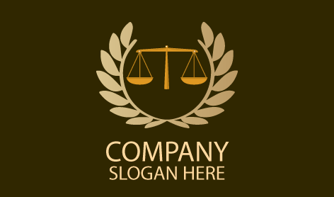 Scales of Justice Circle Logo