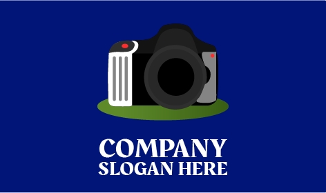 Logo De Cercle D'Appareil Photo Numérique