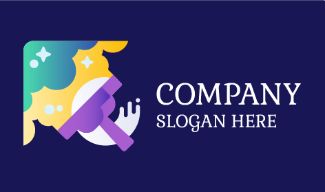 Foamy Cloud Cleaning Logo