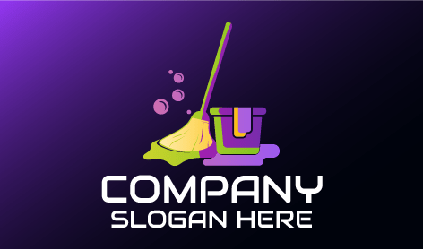 Professional Janitorial Cleaning Logo