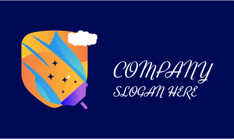 Logo Für Die Druckreinigung Von Duschen