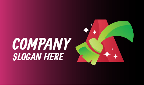 Sparkly Cleaning Broom Logo