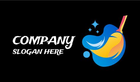 Spilled Water Cleaning Logo