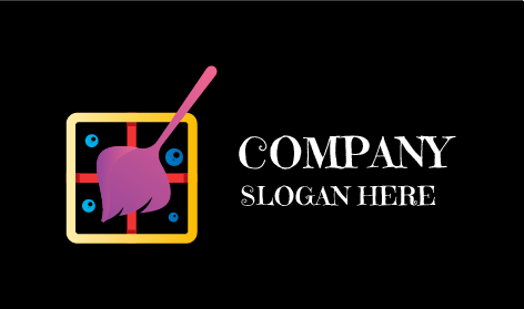 Window Glass Cleaning Logo