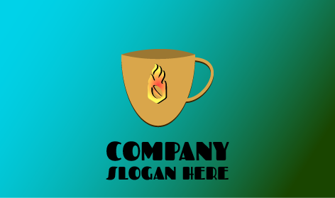 Aromatic Coffee Bean Logo