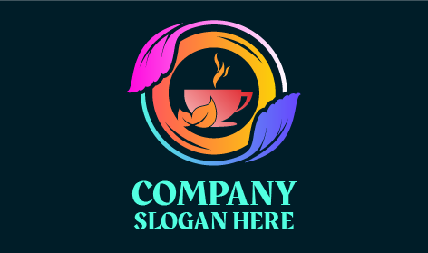 Splendid Leafy Coffee Logo