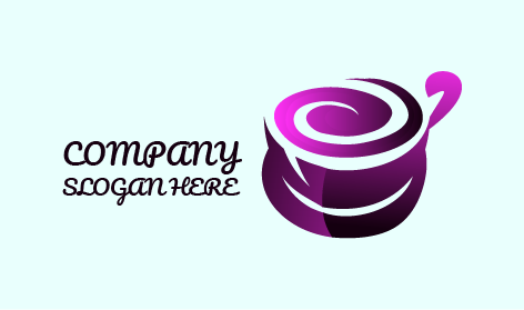 Logo Kopi Krim Berputar