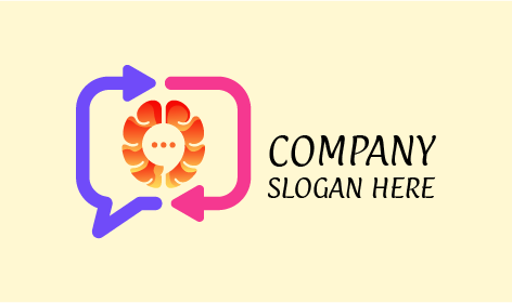 Logo Di Comunicazione Flowery Icon