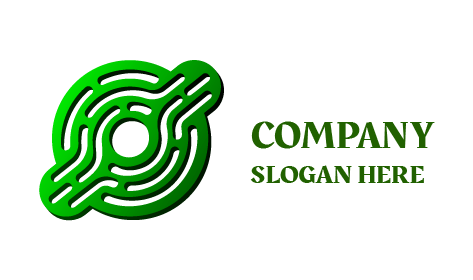 Green Interaction Communication Logo