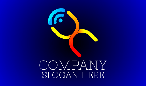Logo Di Comunicazione Dell'agenzia Di Marketing