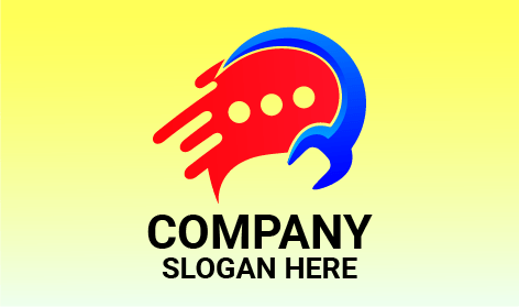 Melting Message Icon Communication Logo