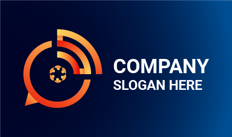 Logo De Communication De Transmission De Messages