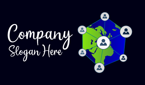 Logo De La Communauté Earth Globe