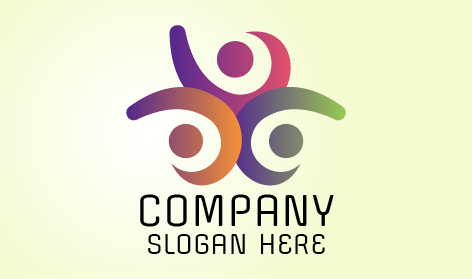 Logo De La Communauté De Soutien Au Travail D'équipe