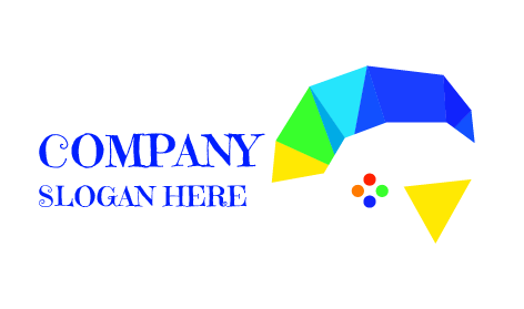 Logotipo Abstrato De Jogos De Computador