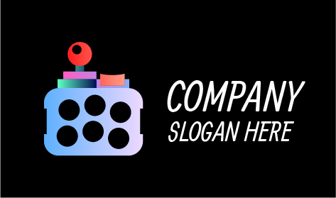 Logotipo Del Conjunto De Juegos De Computadora