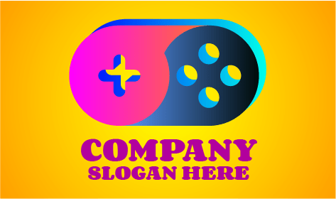 Gradient Console Computer Games Logo