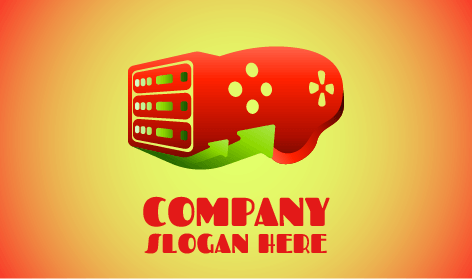 Logotipo De Juegos De Computadora De Video Arcade