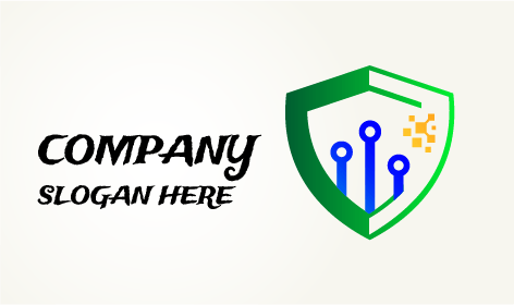 Logotipo De Seguridad Informática Blockchain