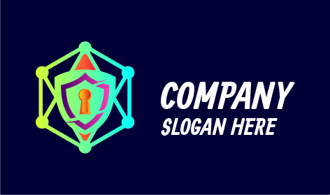 Logo De Nœuds De Sécurité Informatique