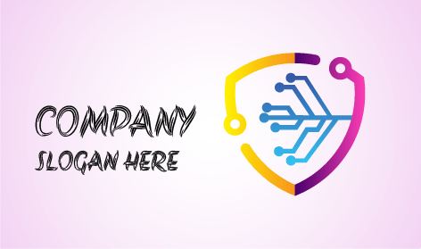 Logotipo De Salvaguardia De Seguridad Informática