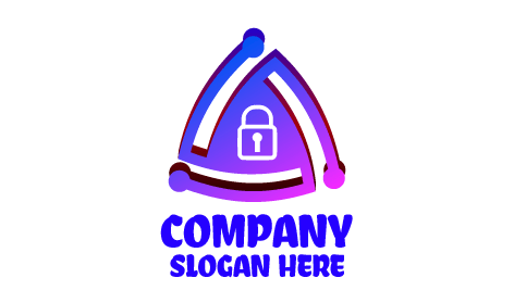 Logotipo De Escudo De Seguridad Informática