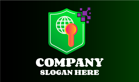 Logotipo De Segurança De Computador De Criptografia