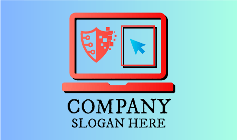 Freccia Del Mouse Logo Sicurezza Informatica