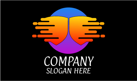 Logotipo De Seguridad Informática De La Aplicación De Música